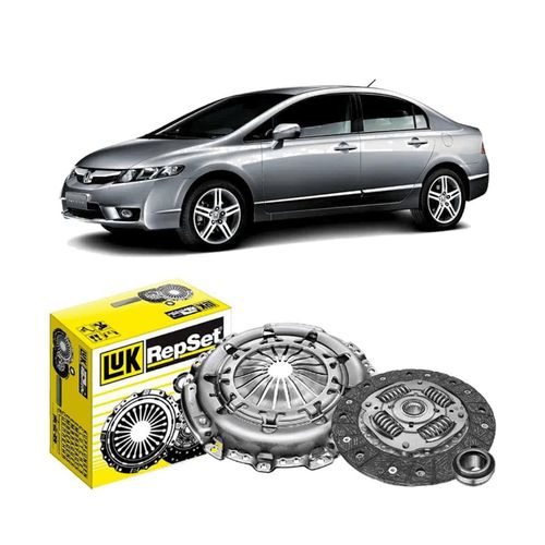 Kit Embreagem Honda New Civic 1.8 16V 2006 A 2011 Com Rolame