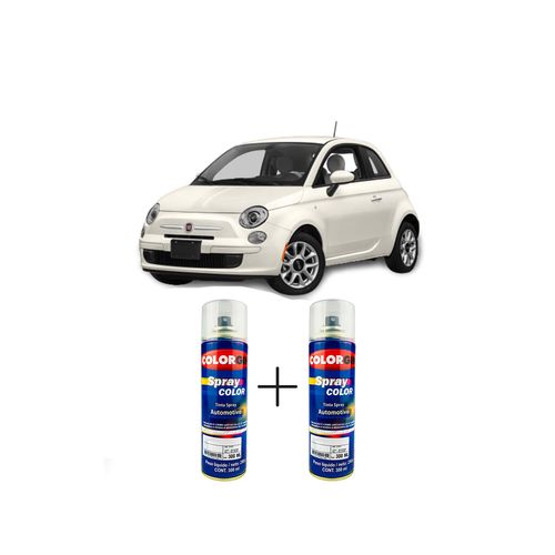 Spray Automotivo Branco Gioioso + Spray Verniz 300ml