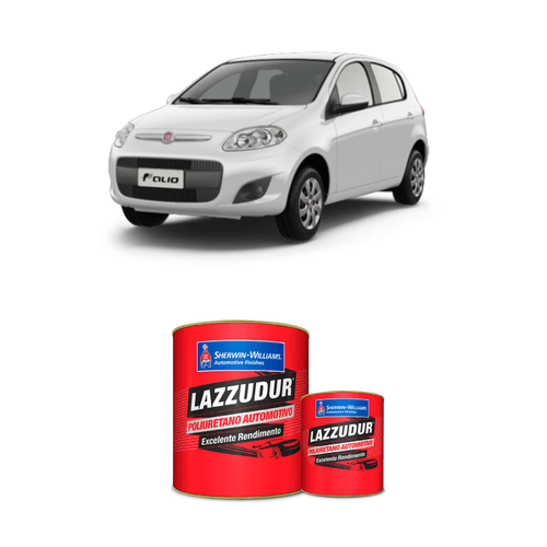 Tinta PU Branco Banchisa FIAT 0,9L