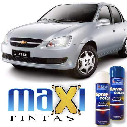 Spray Automotivo Prata Polaris + Spray Verniz 300ml