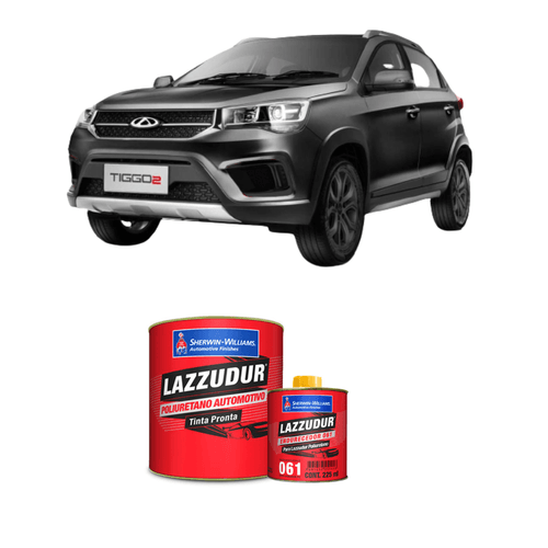 Tinta PU Preto Solido Chery 0,9L