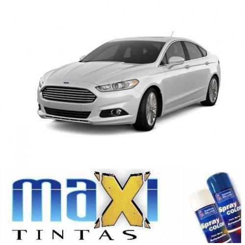 Spray Automotivo Branco Siberia Perolizado + Spray Verniz 300ml