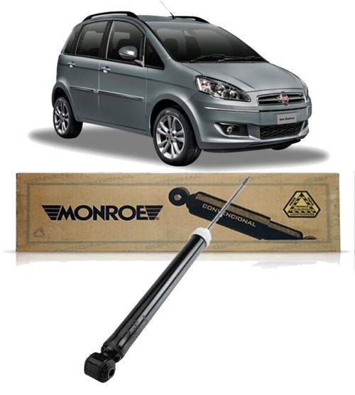 Amortecedor Traseiro Fiat Idea 2005 A 2016 Exceto Adventure