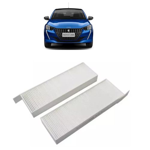 FILTRO DO AR DA CABINE C3 1.0 1.6 16V 2023 PEUGEOT 208 1.0 1.6 16V 2021 A 2023 WEGA