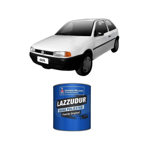 Tinta Poliester Branco Geada Liso VW 0,9L