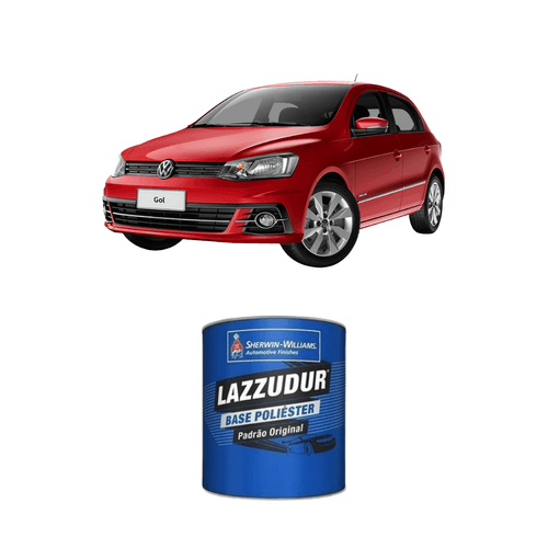 Tinta Poliéster - Vermelho Flash IV Lisa VW LP3G-D8D8 - 0,9L