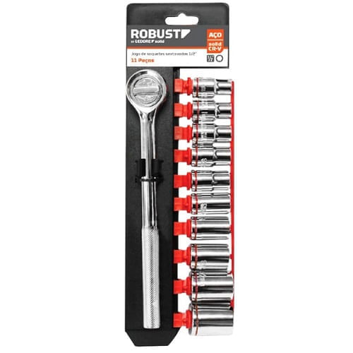 Soquete Jogo Com/11Peças D26 08-22 GEDORE