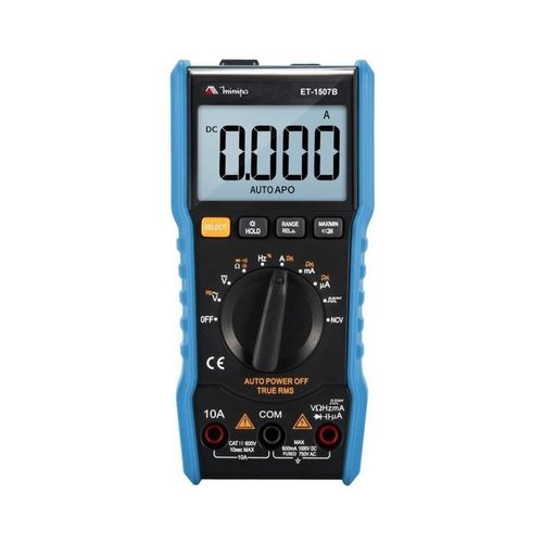 Multímetro Digital CAT-III True RMS ET-1507B Minipa