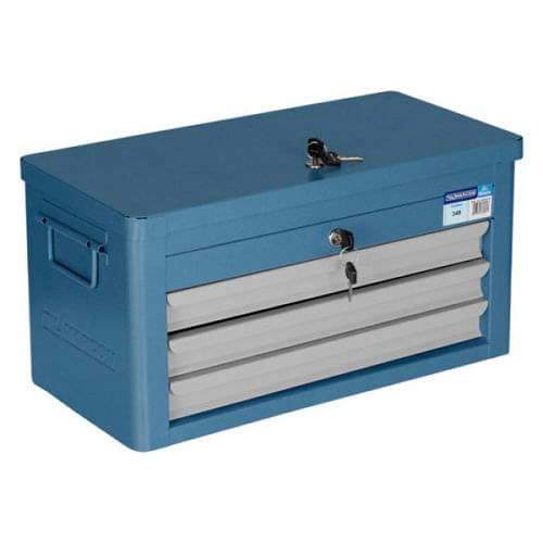 Caixa Ferramenta 3Gavetas Gabinete Gaveteiro 490X220X290 MARCON
