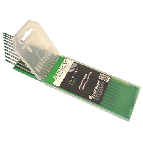 Eletrodo de Tungstênio 3,2mm 1/8""x150mm Carbografite
