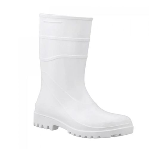 Bota de PVC 28cm sem Forro N43 Branco CA37456 Bracol