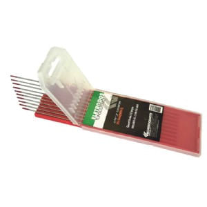 Eletrodo De Tungstênio 2,4mm 3/32""x150mm 2%T Carbografite