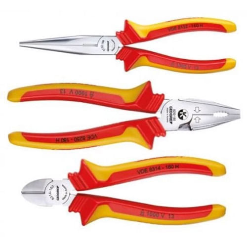 Alicate Jogo Com 3 Peças S8003H VDE 091908