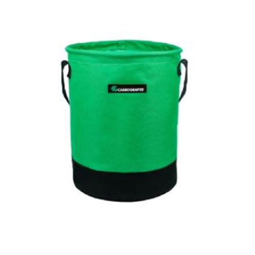 Balde Em Nylon Fundo Preto 30cm Carbografite