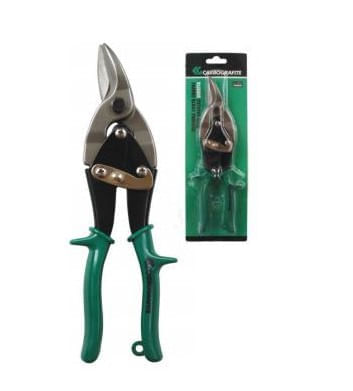 Tesoura Corta Chapa Aviacao 10"" Dir Carbografite