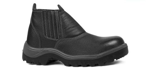 Bota Vaqueta Bico Plástico Preta Nº39 Bracol