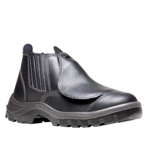 Bota Vaqueta Bico de Aço Sem Cadarco Nº37 Metatarso Bracol