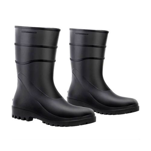 Bota Pvc Preto Com Solado Preto 28cm N°41 Bracol