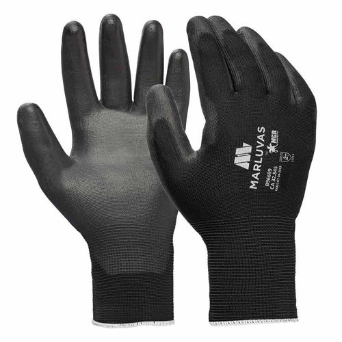Luva Segurança Multitato 10 GG Preto CA32845 Marluvas