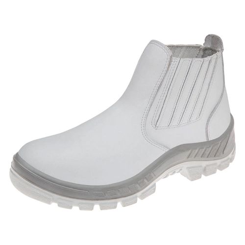 Bota Microfibra sem Cadarço C.A1396 N42 Branco MARLUVAS