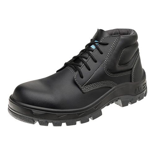 Bota Microfibra Bico Composity com Cadarça PU N43 ca34540 Preto MARLUVAS