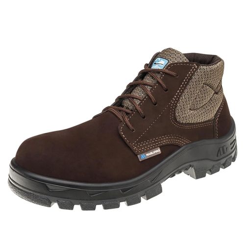 Bota Camurça Bico Composity N 45 Café Marluvas