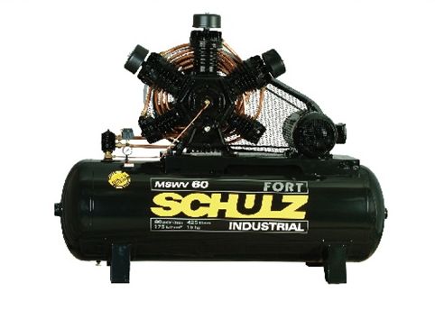 Compressor Ar AL MSWV 60Fort/425L T C/M Aberto Schulz