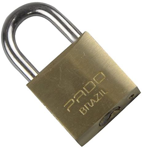 Cadeado De Latão 30mm 1.3/16"" Polegadas Tradicional Pado