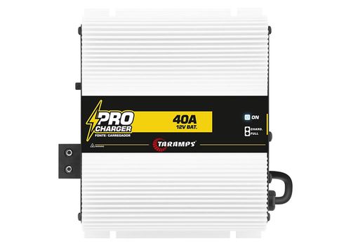 Fonte Carregadora Taramps 40A 12V Pro Charger Bivolt