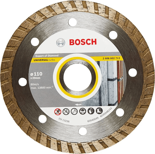 Disco Diamantado Turbo Universal 105mm Bosch