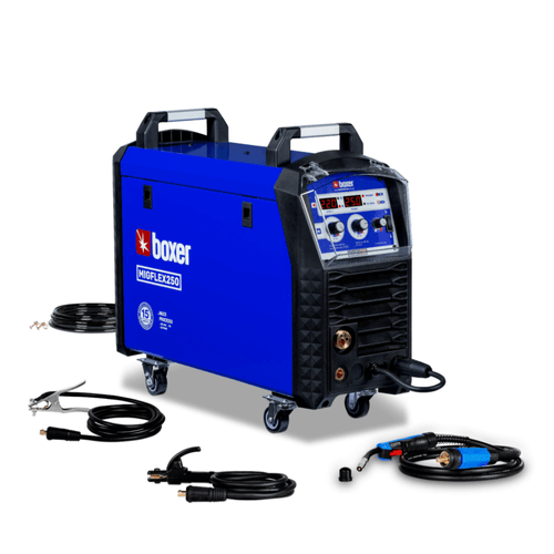 Máquina de Solda Inversora Multiprocessos 220A MIGFLEX250 - BOXER