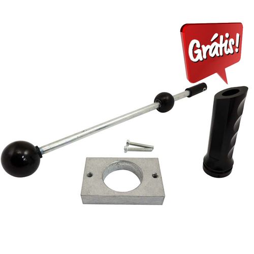 Alavanca de câmbio de engate rápido para linha VW Gol AP + Manopla de câmbio em alumínio billet GRÁTIS: manopla de freio de mão billet