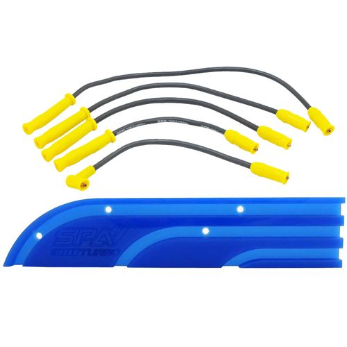 Organizador de cabos de vela (régua acrílica) + Cabo de vela de silicone 10.4mm SPA para VW AP COM pino