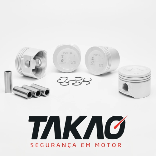 Pistao - PVW10L/0,50 - Takao Motor - Gol