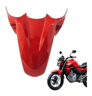 Paralama Dianteiro Vermelho Cb250 Twister 17/19 E 21/22