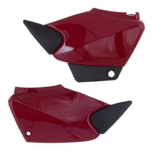 Lateral Fan 125 2006 Vermelho