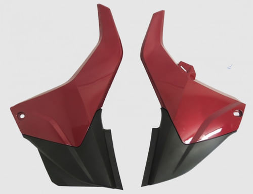 Lateral Titan 150 2014 Vermelho