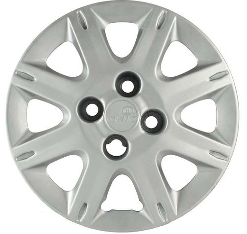 Calota Fiat Uno 08/ Way (prata) (4 F) (8 Pa) (cada) (m) Universal Universal ARO 13 / Grid 072CB-PTA-U