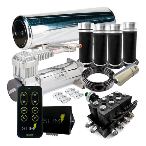 Kit Suspensão A Ar Black 10mm Stage 2