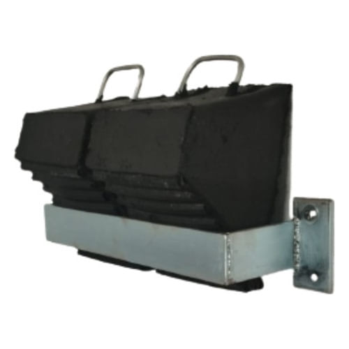Par De Calço De Roda Para Docas Com Suporte P/parede