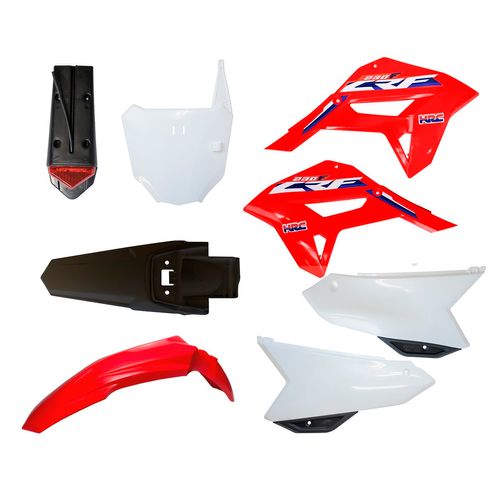 Kit Plástico AMX CRF 230F F21 C/ Number e S/ Led
