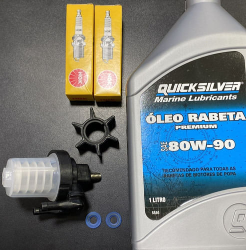 Kit De Revisão Manutenção Motor Popa Mercury 25 30 Completo