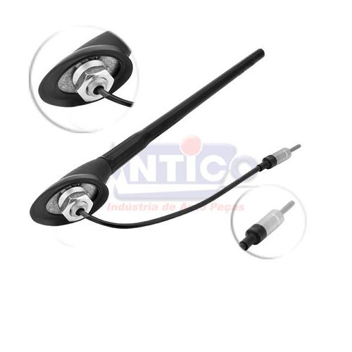 Antena Teto Montana/prisma/meriva/agile/corsa Hatch/corsa Sedan    -    Antena + Base + Cabo
