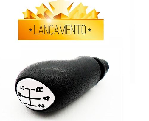 Bola Cambio Renault Sandero/logan Todos / Megane 06/... - Preta (acrilico Cromado)