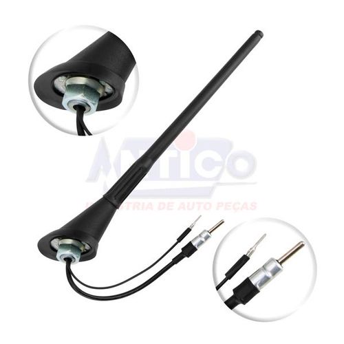 Antena Teto Gol G3/ Gol G4/ Gol G5/golf/polo/santana/saveiro/voyage           Antena + Base + Cabo