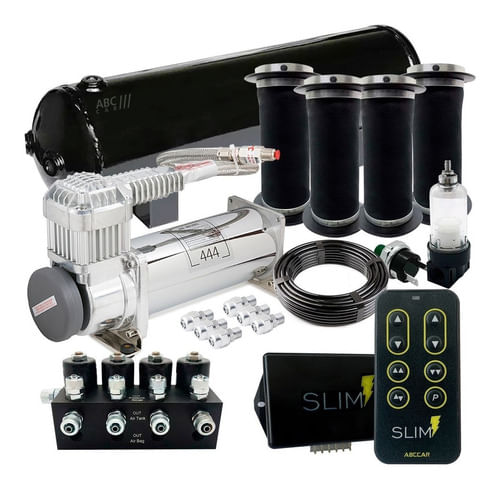 Kit Suspensão A Ar Black 8mm Stage 1 - Vw Bora