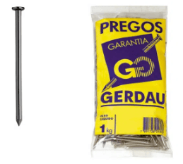 Prego 20x42 Gerdau 1kg