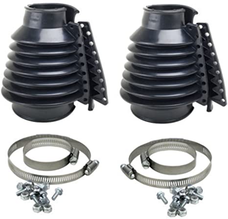 Coifa para semi-eixo em silicone - Par - Preta - VW/AR - Empi