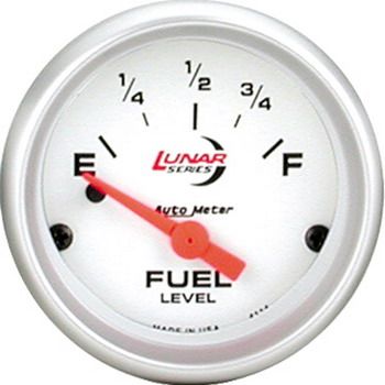 Instrumento Medir Nível Combustível (0  E / 90  F) Elétrico - 2 1/16" - Lunar - AUTO METER