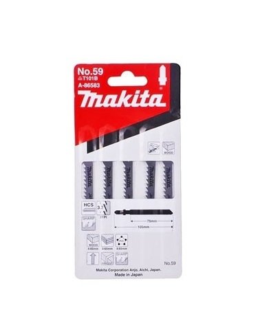 Lâmina De Serra Tico-Tico B-8 com 5 Peças- Makita - A-86583